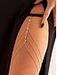 voordelige Damesarmband-Gouden dijbeenketting sieraden met imitatie strass accenten – elegante lichaamsketting voor vrouwen, perfect voor feesten, clubkleding en speciale gelegenheden