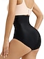 abordables ropa moldeadora-Mujer Fajas Panti Modelador MallaNightwearNailon Color sólido Negro Beige Primavera verano Otoño invierno