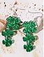 billige Øredobber for kvinner-st. patrick&#039;s day grønne glitter lue øredobber – shamrock design, morsomme festlige smykker for kvinner, perfekt for irske feiringer og høytidsfester