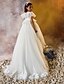 billige børn tutus-Balkjole Knælang Blomsterpigekjole Quinceanera Frosset Elsa Piger Sød gallakjole Tyl med Krøllede Folder Royal Stil Tutu Passer 3-16 år