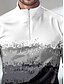 abordables Tapas-Hombre Camisas de polo Negro Manga Larga Camiseta Ropa de golf Ropa Trajes Ropa Ropa