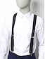 preiswerte Krawatten &amp;amp; Fliegen für Herren-Verstellbares Hosenträger- und Fliege-Set für Herren – klassisches formelles Accessoire für Hochzeiten, Partys und geschäftliche Veranstaltungen