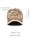 ieftine Pălării pentru bărbați-șapcă de baseball vintage pentru bărbați – design brodat de petice, pălărie reglabilă ocazională pentru sporturi în aer liber, călătorii și purtare de zi cu zi