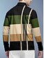economico Cime-Per uomo POLO Verde militare Manica lunga Superiore Abbigliamento da golf Abbigliamento Abiti Abbigliamento