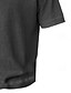 billige Klassisk poloskjorte for menn-Herre Poloskjorter Zip Polo Formell Arbeid Ribbet polokrage Kortermet Helfarge Knapper Logo Sommer Vår Høst Svart Lilla Grønn Grå Poloskjorter