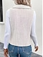 abordables Vestes-Femme Veste décontractée Extérieur Patchwork Couleur unie Coupe Vent Mode Standard Vêtements d&#039;extérieur Sans Manches Automne gris rosé pâle S