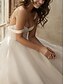 economico Piccole vestiti bianchi-Piccoli Abiti Bianchi per Fidanzamento Abiti da Sposa A-Line Cuore Innamorato Senza Maniche in Lungo Satin Abiti Sposa con Cintura  Nastro Pieghe