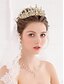 preiswerte Haarschmuck für Damen-funkelndes Diamant-Tiara-Kronen- und Halsketten-Set – vergoldeter Brautschmuck mit Ohrringen, perfekt für Hochzeiten, Festzüge und besondere Anlässe