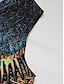 preiswerte Ausgefallene Kleider-Damen Maxidress Casual kleid Boho Chic Kleider Tank-Top Kleid Boho-Kleid Böhmen Brautkleider schlicht Boho Urlaub Täglich Strand Lockere Passform Blumen Ärmellos Gekerbter Hals Schwarz Sommer