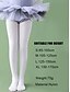 preiswerte Damensocken-Ballett-Tanzstrumpfhosen für Mädchen – dehnbare und bequeme weiße Strümpfe für Training, Konzerte und Aufführungen
