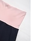 billiga breda ben och hög midja-Dam Brett skaft Kinesiska Mode Streetwear Fullängd Låg Midja Slät Elastiskt midjeband Bekväm Mjuk Microelastisk Utomhus Gata Marinblå Vår Höst Normal