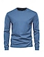 abordables Hauts-Homme Sweat à capuche Rouge Marine foncé Bleu manche longue Top Tenue de golf Vêtements Tenues Porter des vêtements
