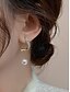 abordables Boucle d&amp;#39;oreille pour femme-Boucles d&#039;oreilles élégantes en perles plaquées or avec détails en cristal – boucles d&#039;oreilles pendantes élégantes pour femmes, parfaites pour les mariages, les soirées et les occasions formelles