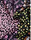 abordables pierna ancha y cintura alta-Mujer Perneras anchas Chinos Moda Ropa de calle Longitud total Alta cintura Leopardo Bolsillo Cintura elástica Estampado Confortable Suave Cómodo Microelástico Exterior Calle Negro Verano Primavera