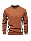 preiswerte Oberteile-Herren Pullover Sweatshirt Marineblau Braun Grün Langarm Shirt Golfkleidung, Kleidung, Outfits, Kleidung