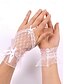 economico Guanti da donna-eleganti guanti da sposa in pizzo bianco – guanti da sposa senza dita con fiocco e dettagli floreali, perfetti per matrimoni e occasioni speciali