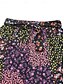 abordables pierna ancha y cintura alta-Mujer Perneras anchas Chinos Moda Ropa de calle Longitud total Alta cintura Leopardo Bolsillo Cintura elástica Estampado Confortable Suave Cómodo Microelástico Exterior Calle Negro Verano Primavera