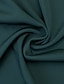 billige Kvinneklær-To Deler Buksedrakter Elegant Bryllupsgjest Ankellengde Lange Ermer Skjorte Krage Stretch Chiffon med Knapper