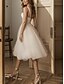 economico Piccole vestiti bianchi-Piccoli Abiti Bianchi per Fidanzamento Abiti da Sposa A-Line Cuore Innamorato Senza Maniche in Lungo Satin Abiti Sposa con Cintura  Nastro Pieghe