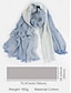 voordelige Heren dassen en vlinderdassen-heren lichtgewicht ombre katoenen sjaal – casual modeaccessoire voor lente, herfst en dagelijkse outfits