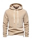 economico Cime-Per uomo Felpa pullover Blu marino scuro Verde militare Beige Manica lunga Superiore Abbigliamento da golf Abbigliamento Abiti Abbigliamento