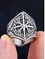 cheap Men&#039;s Jewelry-Men&#039;s Viking-Style Compass Rings – Retro Stainless Steel Jewelry for Cosplay, Daily Wear and Gifts