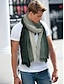 voordelige Heren dassen en vlinderdassen-heren lichtgewicht ombre katoenen sjaal – casual modeaccessoire voor lente, herfst en dagelijkse outfits