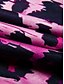 levne Šaty umění a designu-Dámské maxi šaty sundress shift šaty letní šaty streetwear sexy spadlý rukáv dovolená párty prázdniny regular fit leopardí krátký rukáv V výstřih růžové modré khaki léto jaro