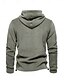 economico Cime-Per uomo Felpa pullover Blu marino scuro Verde militare Beige Manica lunga Superiore Abbigliamento da golf Abbigliamento Abiti Abbigliamento