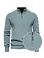 abordables Tapas-Hombre Pulóveres Azul Marino Oscuro Azul Eléctrico Manga Larga Camiseta Ropa de golf Ropa Trajes Ropa Ropa