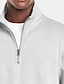 ieftine Polo clasic pentru bărbați-Bărbați Cămasă Corduroy Tricouri polo Oficial Muncă Guler polo cu nervuri Manșon Lung Modă Comfortabil Bloc Culoare Nasturi Primăvară Toamnă Negru Alb Gri Cămasă Corduroy