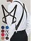 preiswerte Krawatten &amp;amp; Fliegen für Herren-Verstellbare Hosenträger mit seitlichem Clip für Herren – klassischer Stil, langlebig, bequem für formelle, legere und Hochzeitsgarderobe