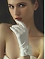 abordables Gants de Mariage-Gant élégant  classique jusqu&#039;au poignet avec couleur pure Gant de mariage  fête