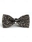 billige Slips og sløyfe for menn-rhinestone sløyfe for menn – elegant formell tilbehør med krystalldetaljer, perfekt for bryllup, fester og spesielle anledninger