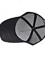 abordables Chapeaux Homme-Homme Casquette de Baseball Chapeau de soleil Casquette Casquette en maille Noir Dorée Mélange Poly / Coton Ajustable Mode Usage quotidien Festival Lettre Imprimée Des lettres Décontracté / Quotidien