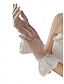 cheap Wedding Gloves-Lace Wrist Length Glove Elegant / Classic Style With Pure Color Wedding / Party Glove