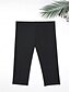 billiga Bikiniunderdelar-Dam Badkläder Stretchiga boxershorts Baddräkt Hög midja Semester Standkläder Ensfärgat Ärmlös Baddräkter