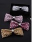 billige Slips og sløyfe for menn-rhinestone sløyfe for menn – elegant formell tilbehør med krystalldetaljer, perfekt for bryllup, fester og spesielle anledninger