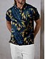 abordables Hauts-Homme T-shirt POLO Jaune Manche Courte Top Tenue de golf Vêtements Tenues Porter des vêtements