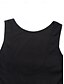 cheap Mini Black Dress-Women&#039;s Mini Dress Black Dress Graduation Dress Casual Dress A Line Dress Basic Casual Vacation Daily Regular Fit Plain Sleeveless Crew Neck Black Summer