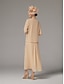 preiswerte Mit Jacke-Zweiteiler Eng anliegend Brautmutterkleid kleid hochzeitsgast Elegant Strahlend &amp; Funkelnd V Ausschnitt Knöchellänge Chiffon Pailletten Langarm mit Paillette 2025