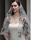cheap Wedding Veils-One-tier Comtemporary / Stylish Wedding Veil Elbow Veils with Faux Pearl Tulle