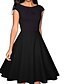 abordables Vestidos de fiesta-Mujer vestido largo vestido largo Vestido informal Vestido maxi Vestido de una línea Básico Casual Vacaciones Fiesta Trabajo Ajuste regular Plano Sin Mangas Cuello Barco Negro Vino Rojo Verano