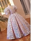 baratos Vestidos para Menina das Flores de Casamento-Vestido curto  mini de florista para casamento vestido de festa para meninas vestido de baile fofo em tule com bordado ajuste de praia tamanhos 3-16 anos