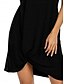 ieftine Rochie simplă-Rochie mini pentru femei Rochie înfășurată Rochie tip T-shirt Rochie tip Tee Rochie de culoare solidă Rochie tip shift Rochie Off The Shoulder Casual Vacanță Casual Zilnică Ajustare regulată Grafic