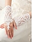billiga Damhandskar-eleganta vita brudhandskar i spets – vintage fingerlösa bröllopshandskar med blombroderier för brudar och formella evenemang
