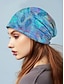 billige Damehatte-kvinders balaclava i bohemestil, stoffet er blødt og åndbart, kan bruges som halsbetræk, blomster- og abstrakte mønstre, perfekt til kvinder og teenagere, afslappede udflugter, yoga og festivaler