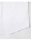 preiswerte Freizeitanzüge-Herren Freizeit Sommer Hemd Heimkehr Standard Passform Langarm Revers Unifarbe Polyester Schwarz Weiß Pink 2025