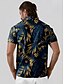 abordables Hauts-Homme T-shirt POLO Jaune Manche Courte Top Tenue de golf Vêtements Tenues Porter des vêtements