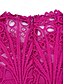 billige Simpel kjole-Dame Maxi Kjole A-linje Kjole Ensfarvet Fit And Flare Kjole Elegant Formelt Formelt Bryllup Gæst Cocktail Party Regulær Pasform Grafisk Kort Ærme Rund Hals Blush Pink Sort Hvid Pink Sommer